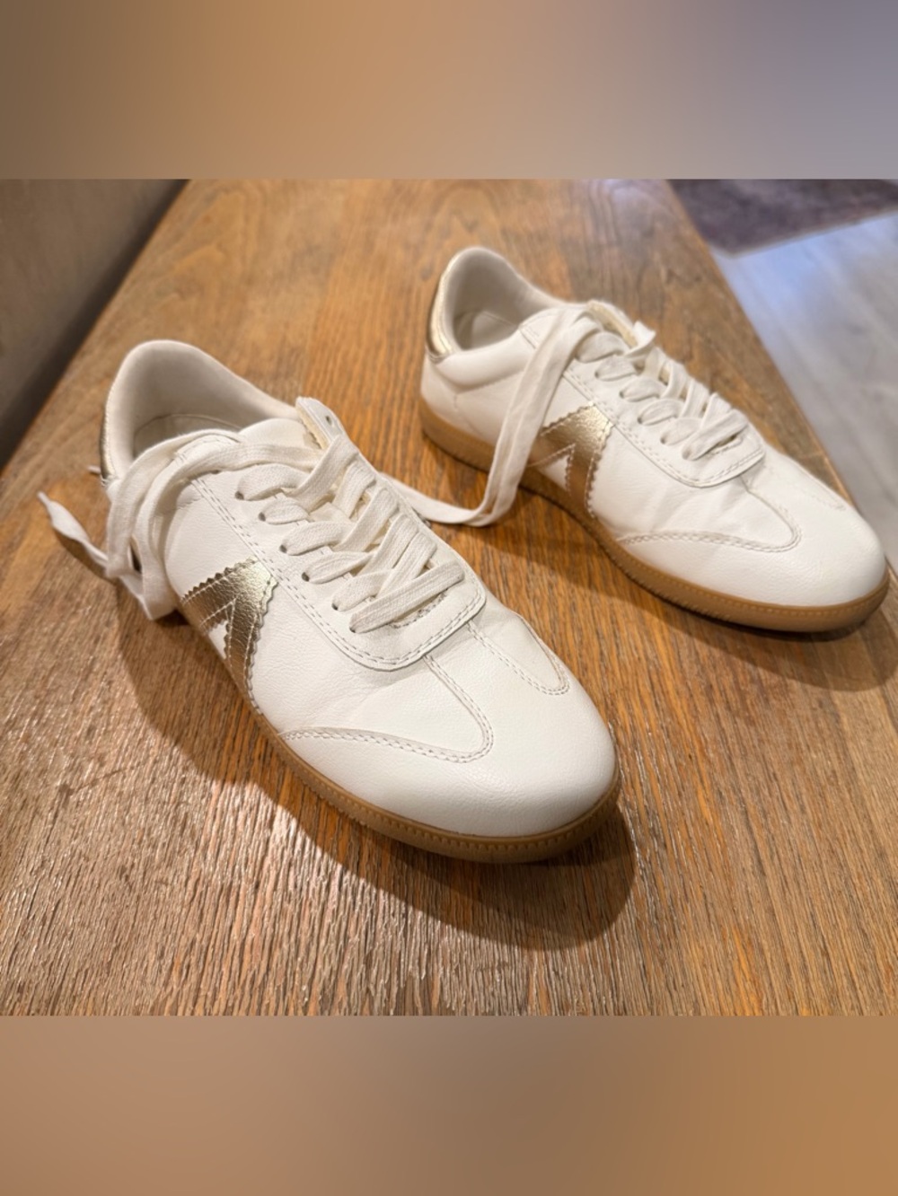 MIA Klair leather sneakers, women’s 8